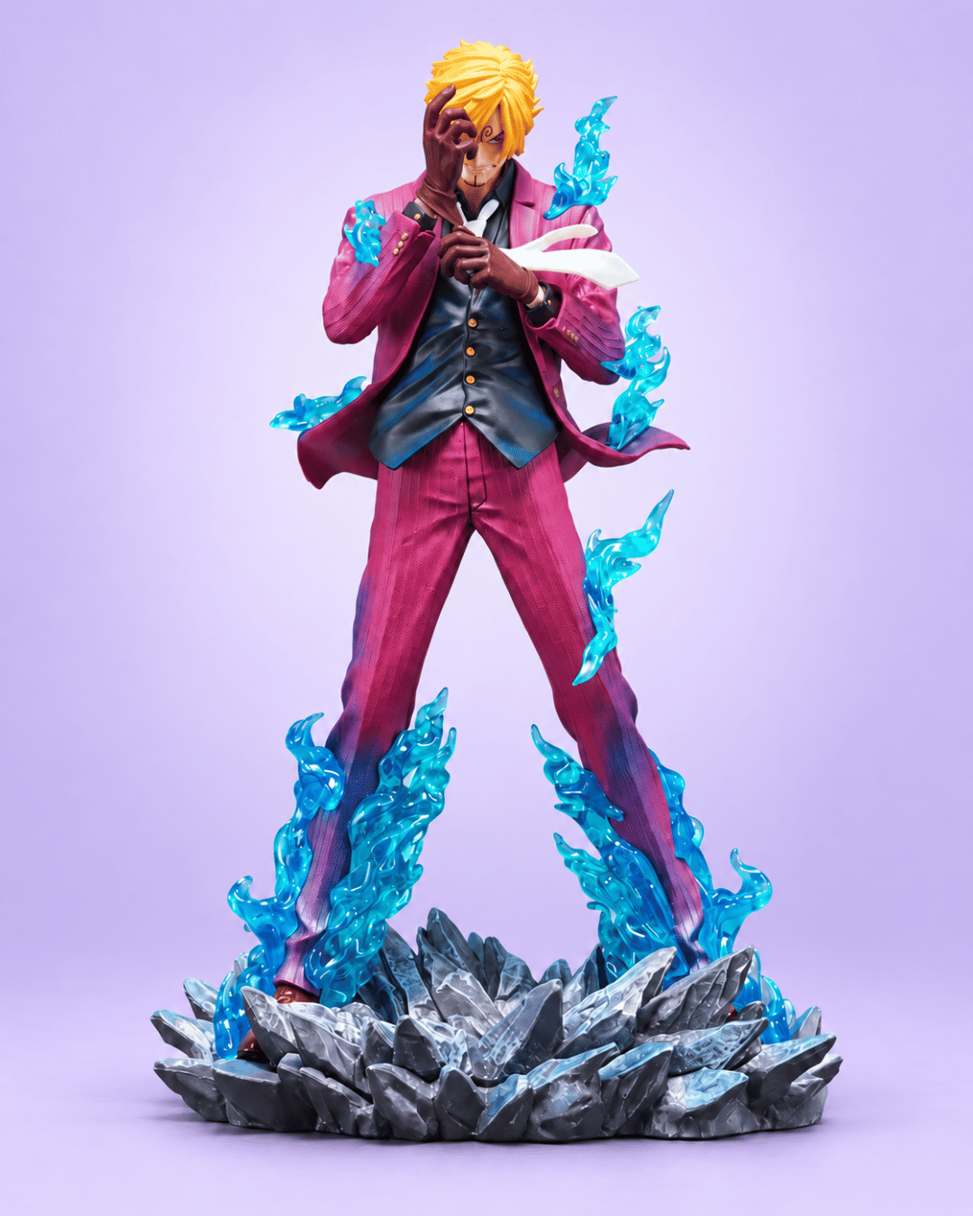 One Piece Anime Figure Burning Resolve Sanji 25cm (9.9") Collector Statue