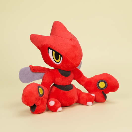 Pokémon Anime Plush Toy Iron Claws Scizor 21cm (8") Plushie