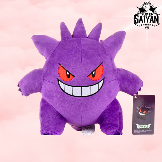 Pokémon Anime Plush Toy Smiling Specter Gengar 24cm (9") Plushie