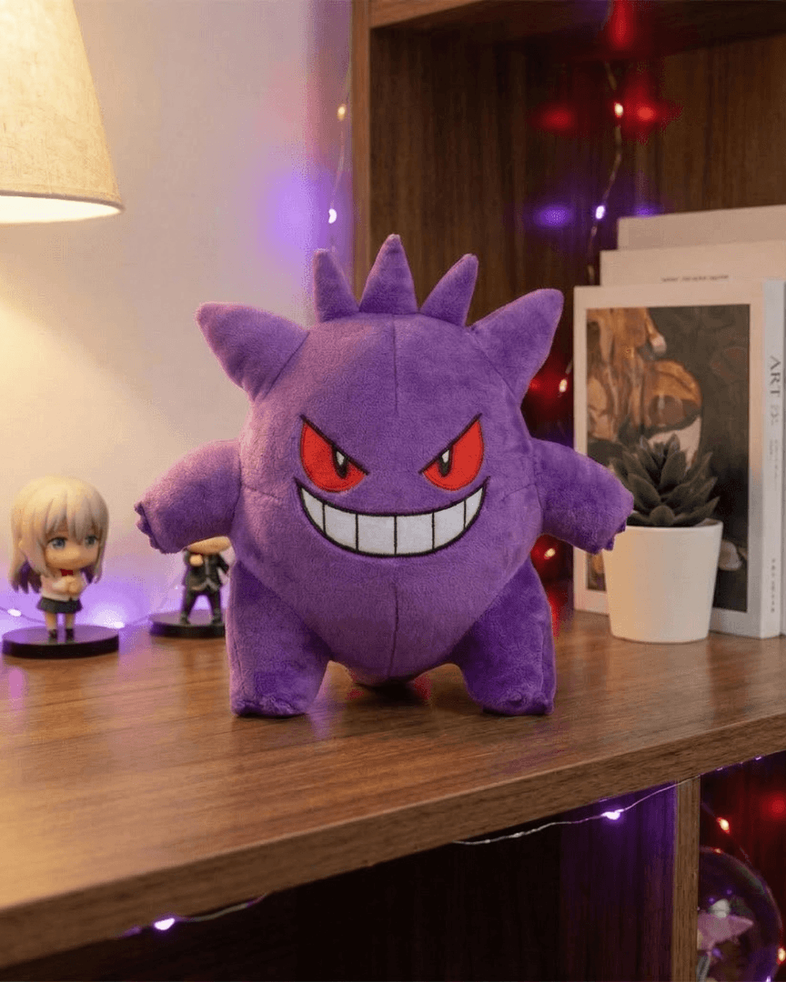 Pokémon Anime Plush Toy Smiling Specter Gengar 24cm (9") Plushie