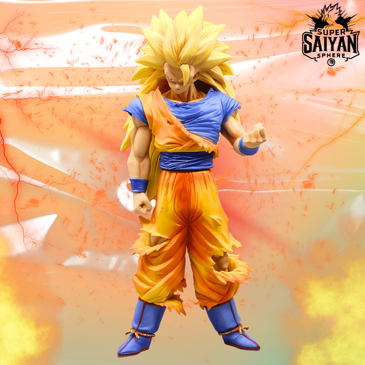 Dragon Ball Anime Figure Ascendant Fury Goku SSJ3 30cm (12") PVC Statue