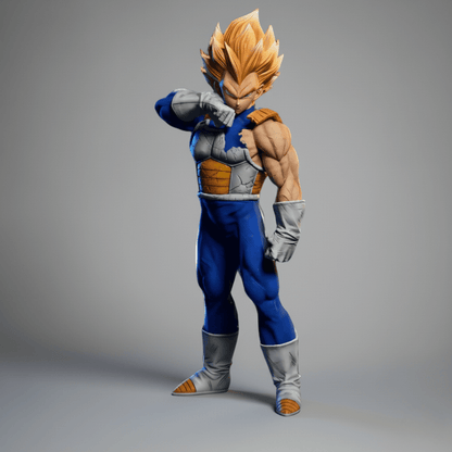 Dragon Ball Anime Figure Saiyan Warrior Vegeta 28cm (11") PVC Statue